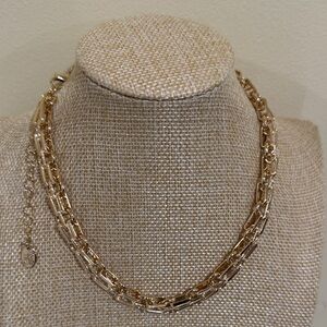 Time and Tru Statement necklace women’s Choker Link Chain ⛓️‍💥 Necklace